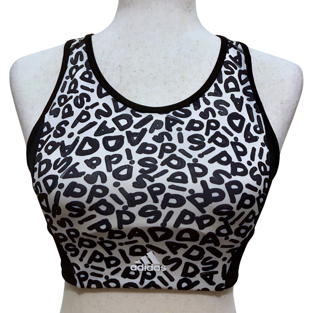 Adidas Nwt Primegreen Sports Crop Top Women Xs